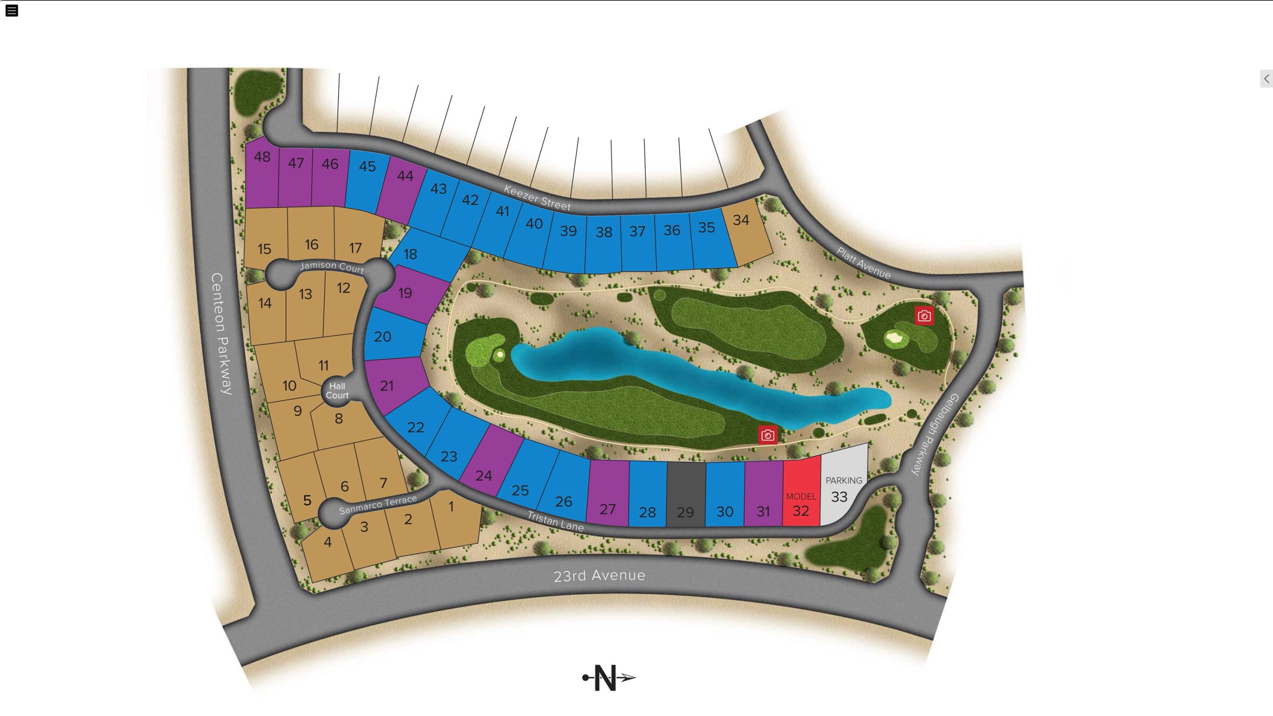 Interactive Site Plan - Artwork