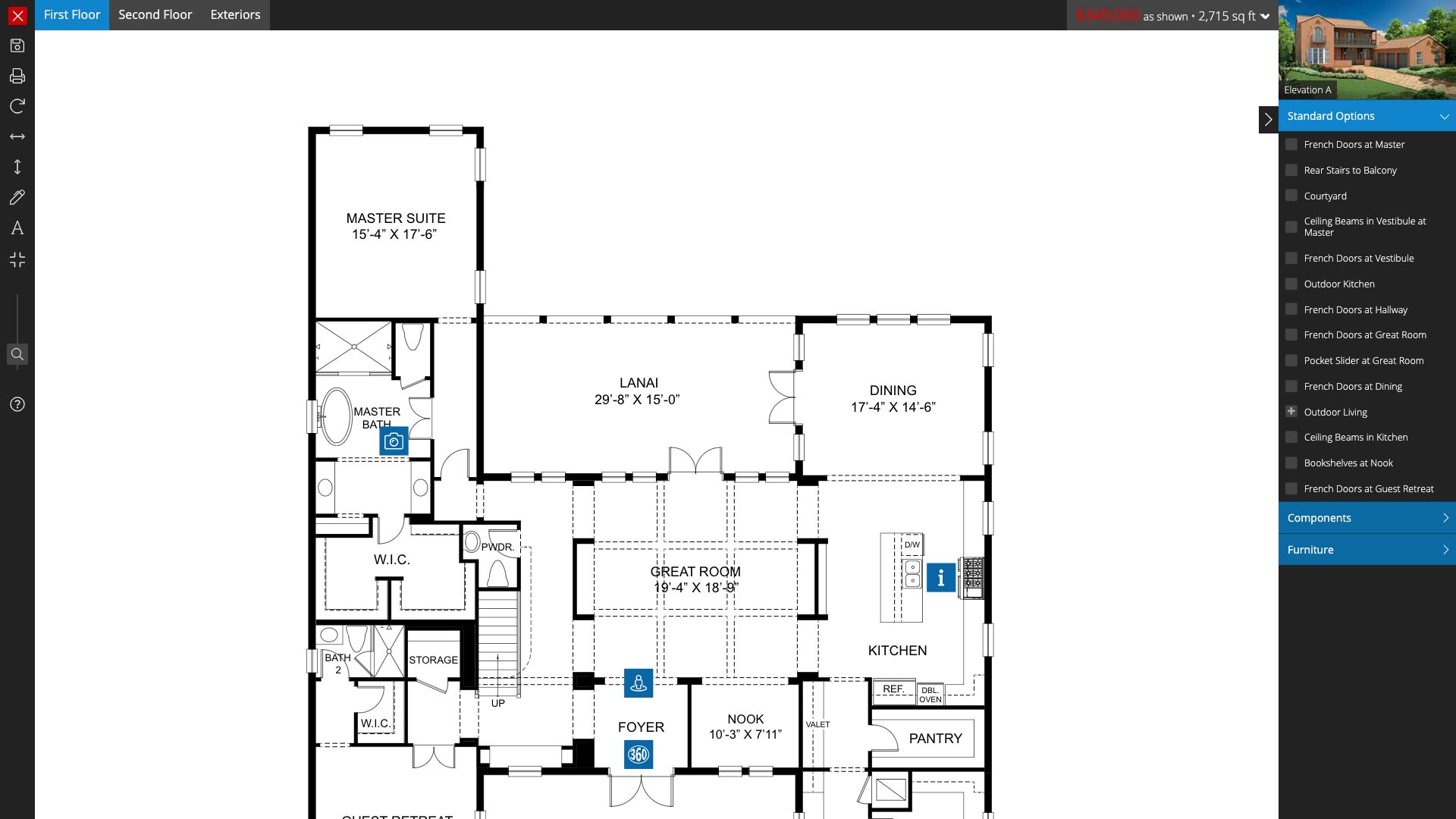 Interactive Floor Plans | Outhouse