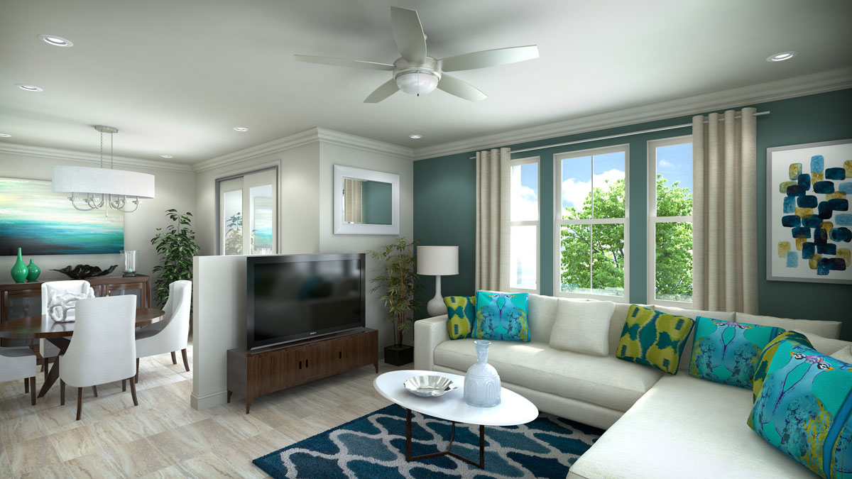 Living Room Rendering