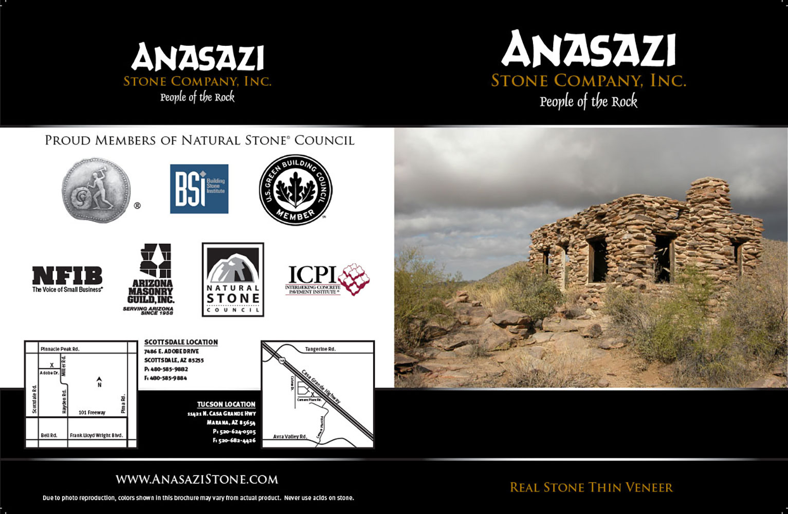 Anasazi Stone - Product Brochure