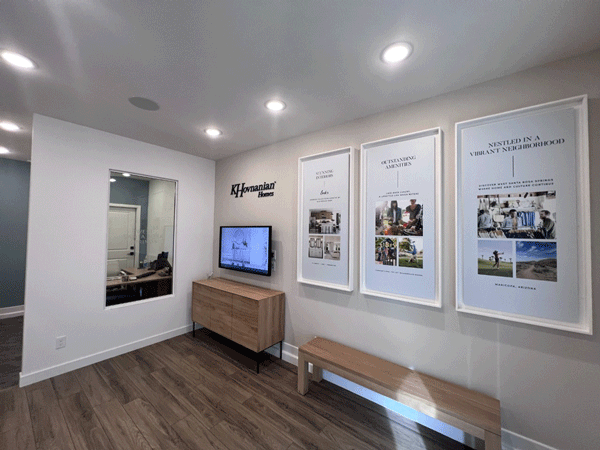 K Hovnanian Homes Sales Office Displays