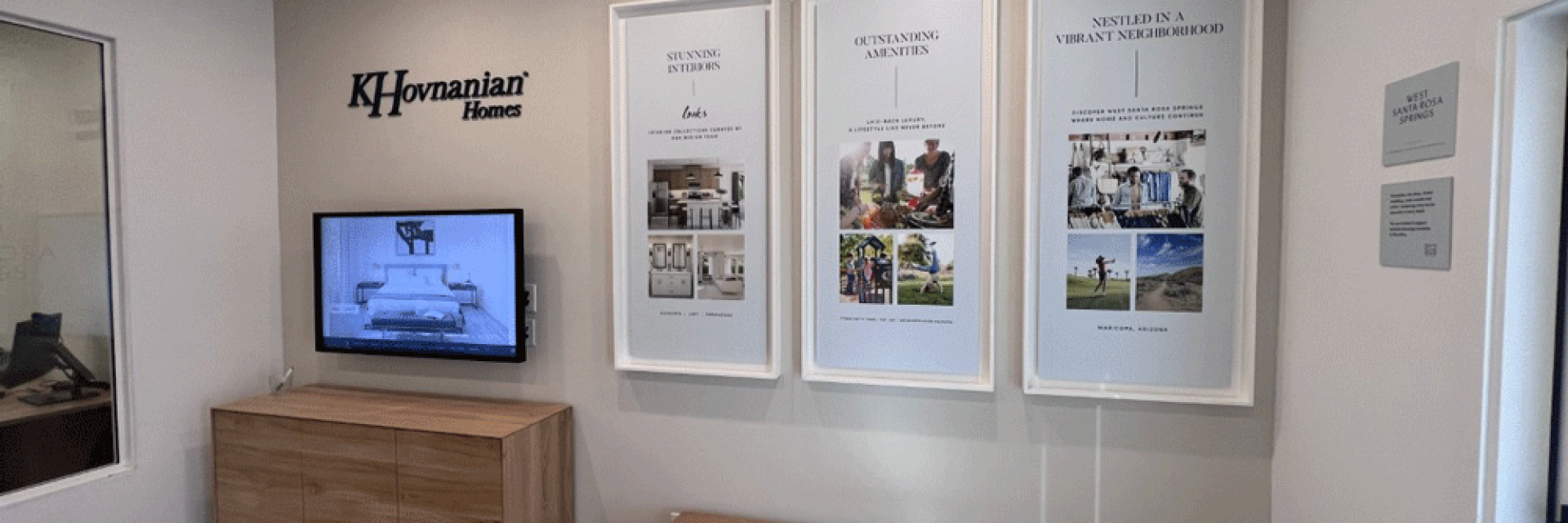 K Hovnanian Homes Sales Office Displays