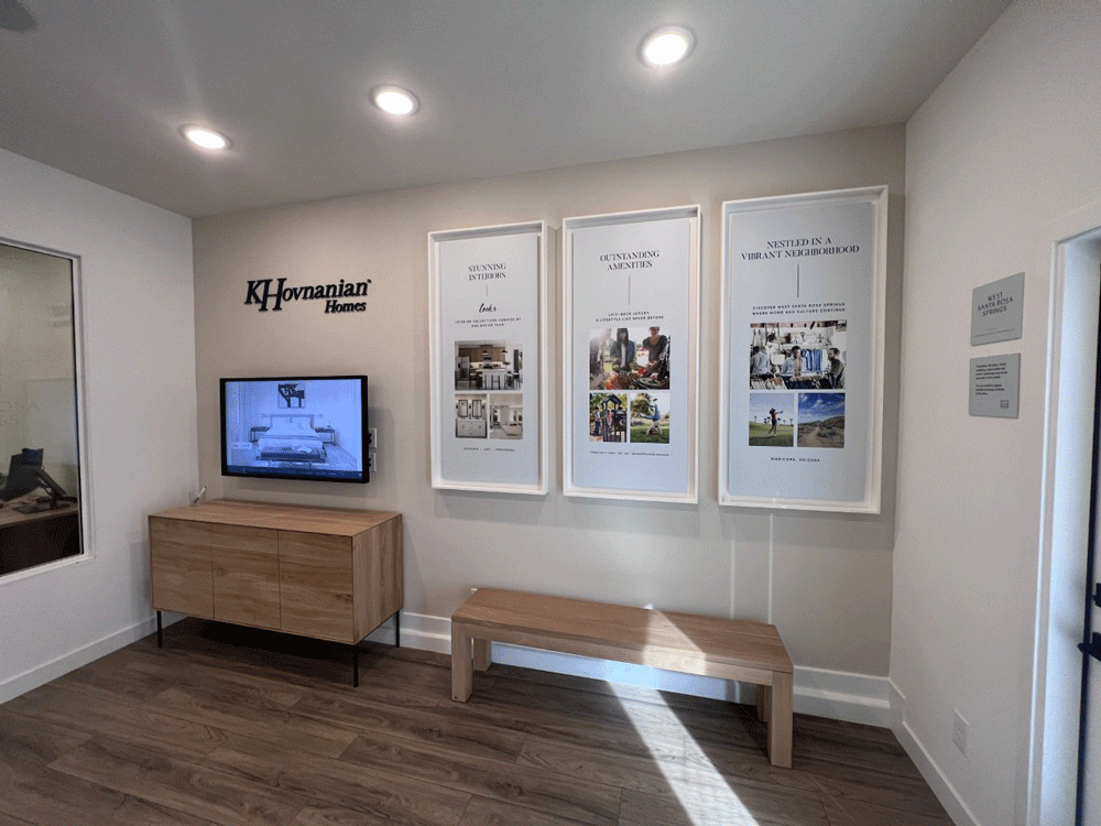 K Hovnanian Homes Sales Office Displays