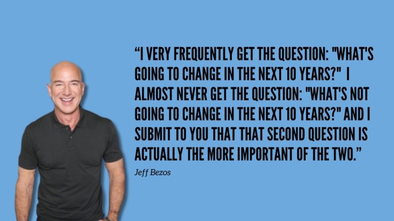 The Power of Consistency: What Won’t Change in the Next Decade?