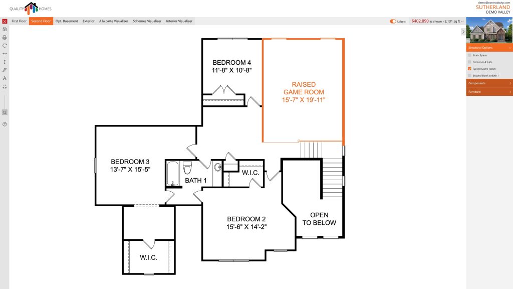 Interactive Floor Plans - Branding