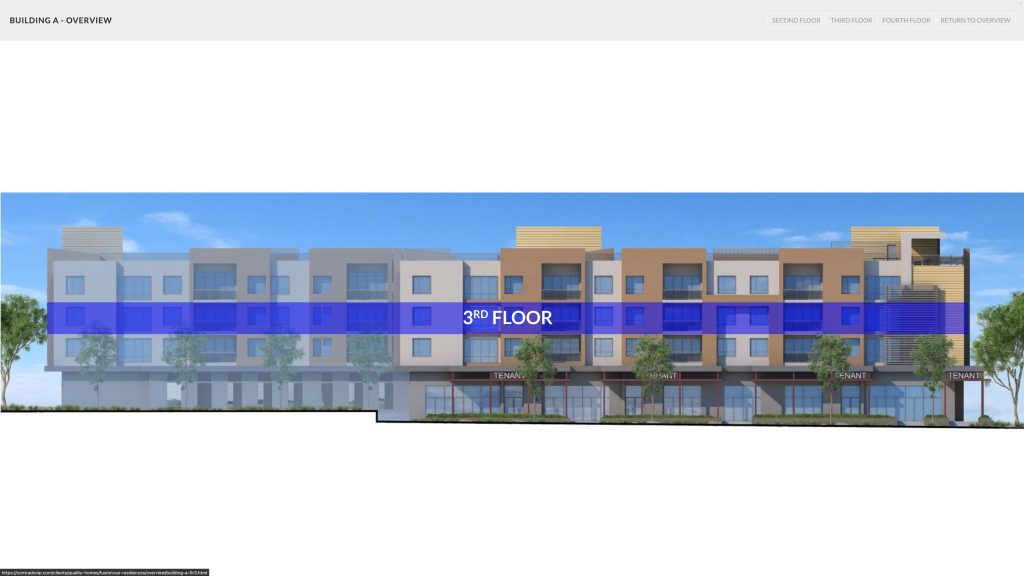 Interactive Site Plan - Floor Selector