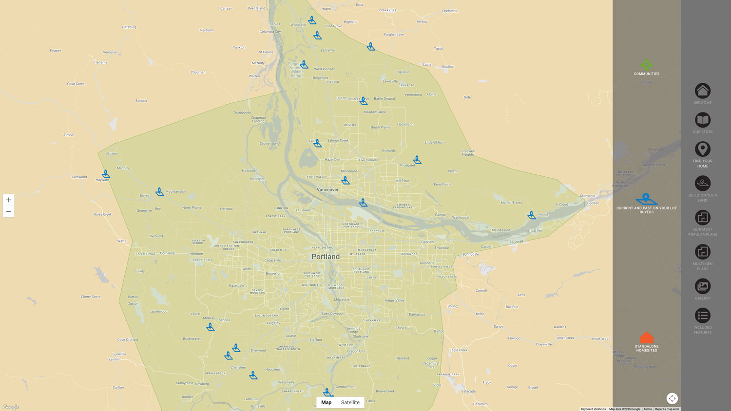 Kiosk - Point of Interest Map