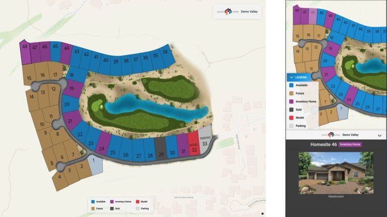 Interactive Geospatial Site Maps: A Smarter Way for Homebuilders to Showcase Their Communities