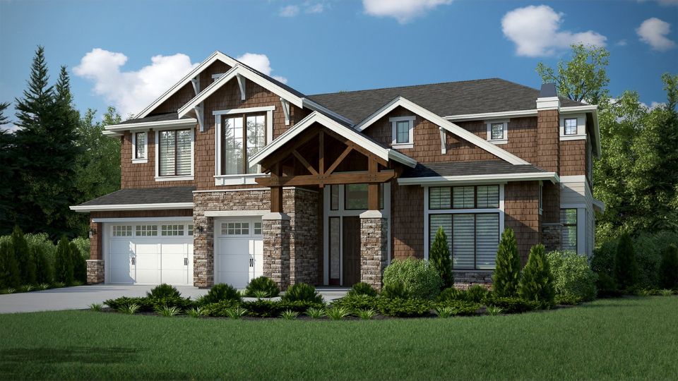 Photo Day Exterior Home Rendering